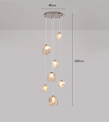 Candelabru modern pentru scară