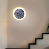 Scandinavian Simple Aisle Staircase Terrazzo Vägglampa