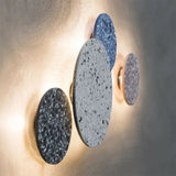 Scandinavian Simple Aisle Staircase Terrazzo Vägglampa