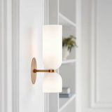Vägglampa Med Dubbelt Huvud I Glas Led Sconce