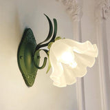 Vägglampa Med Liljekonvaljblomma