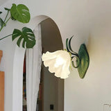 Vägglampa Med Liljekonvaljblomma
