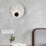 Vägglampa Med Rund Månglob