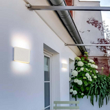 Nowoczesny wodoodporny zewnętrzny kinkiet ścienny LED skierowany w górę i w dół