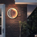 Elif Modern Outdoor Moon Wall Lamp