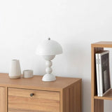 Kolorowa przenośna lampa stołowa Nordic Flower Buds