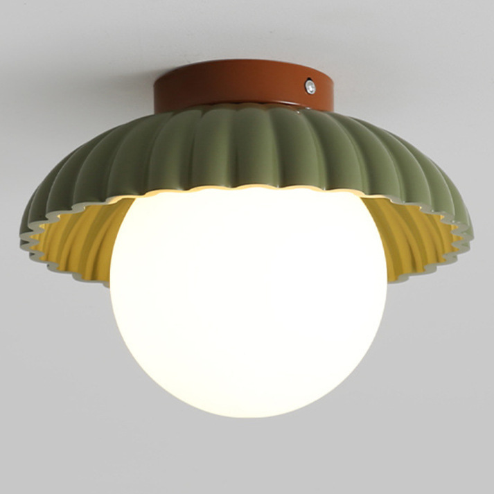Żelazna lampa sufitowa do korytarza