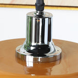 Lampa wisząca Bauhaus ze szkła kawowego