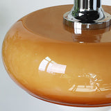 Lampa wisząca Bauhaus ze szkła kawowego