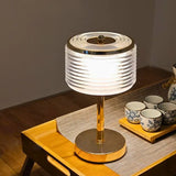 Pierścieniowa lampa stołowa LED