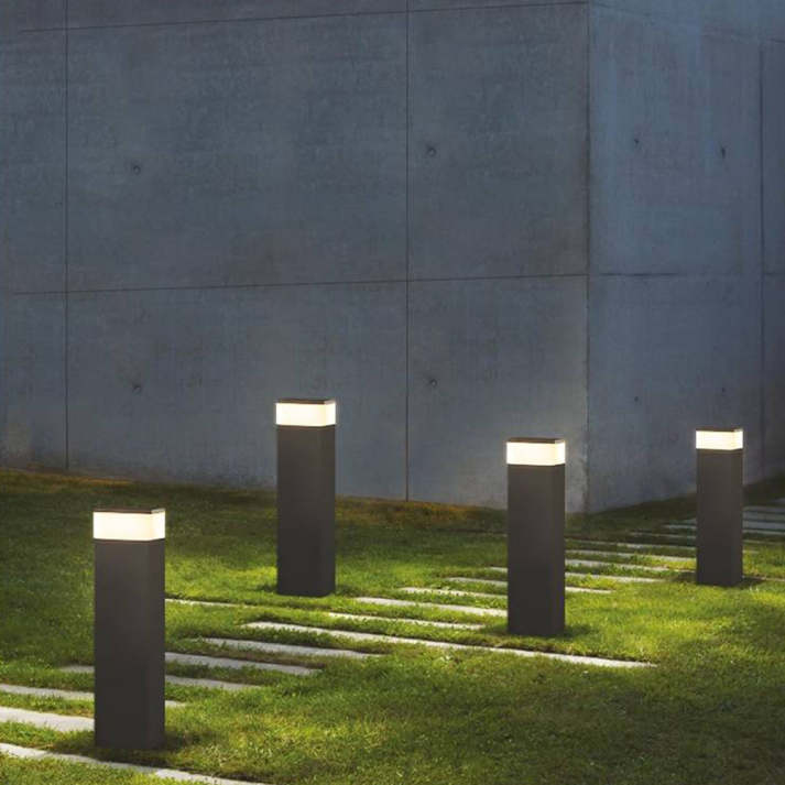 Orr industrialna lampa zewnętrzna LED prostokątna metalowa zewnętrzna