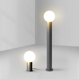 Pena nowoczesna lampa zewnętrzna LED metalowa czarna ogrodowa zewnętrzna