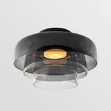 Nordisk Designer Kreativ Personlighet Medeltida Glas Taklampa