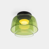 Nordisk Designer Kreativ Personlighet Medeltida Glas Taklampa