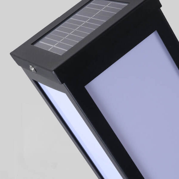 Nowoczesna latarnia solarna do użytku na zewnątrz