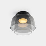 Nordisk Designer Kreativ Personlighet Medeltida Glas Taklampa