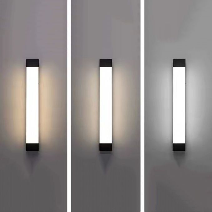 Liniowa lampa ścienna do zastosowań zewnętrznych