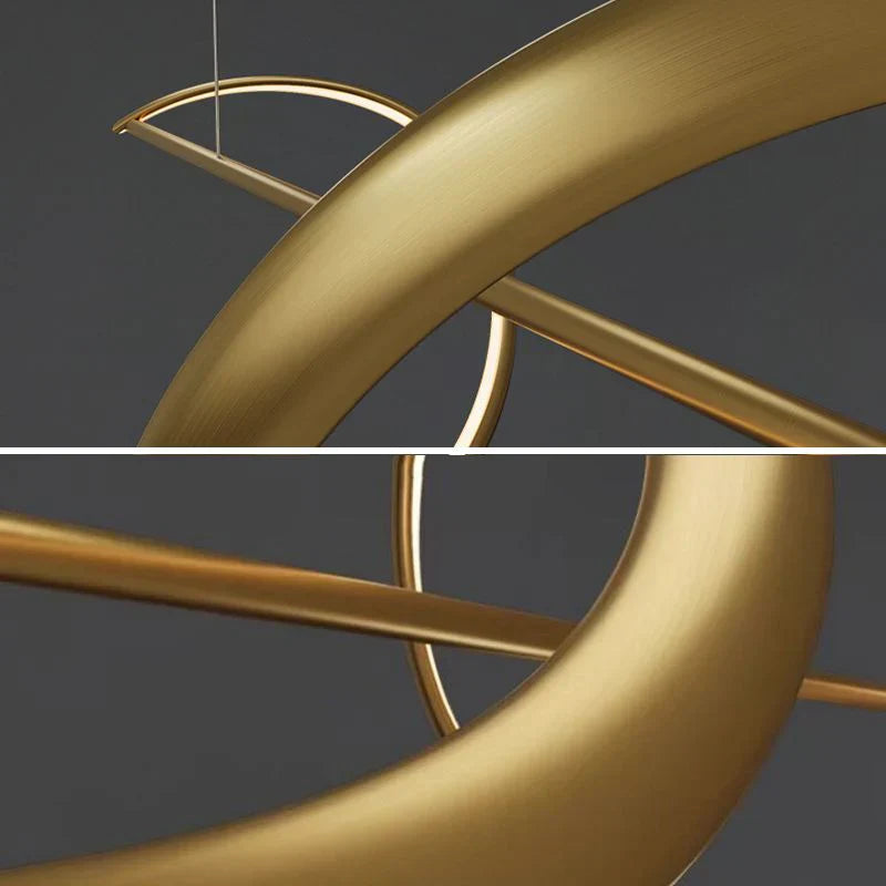 Lampa wisząca LED Louise Design wykonana z metalu/akrylu