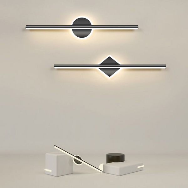 Leigh Nowoczesna okrągła/kwadratowa lampa ścienna LED
