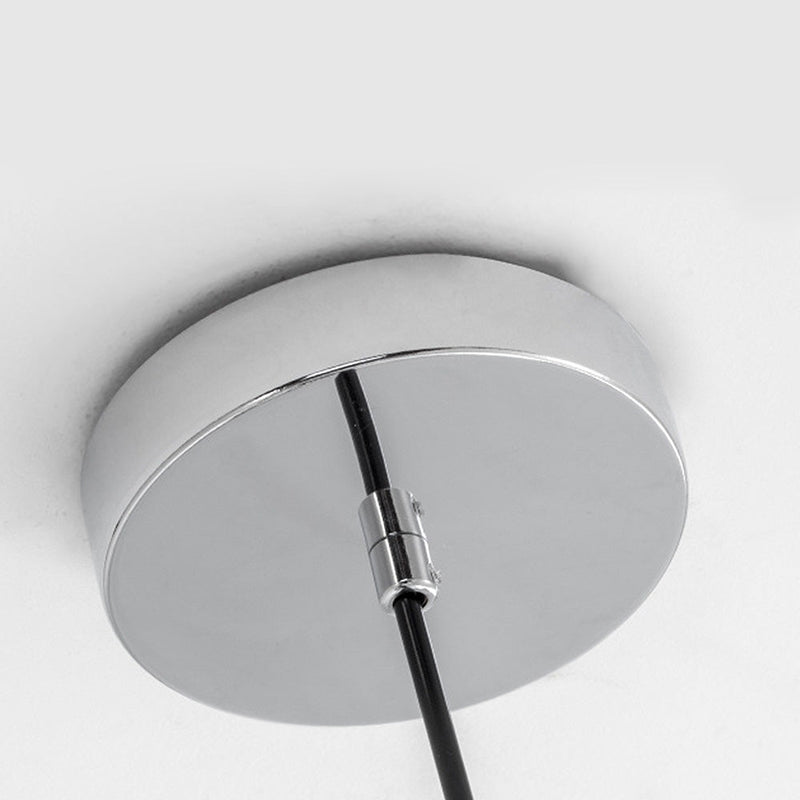Lampa wisząca Bauhaus ze szkła kawowego