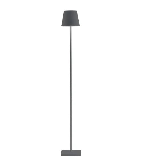 Nowoczesna ładowalna lampa podłogowa LED