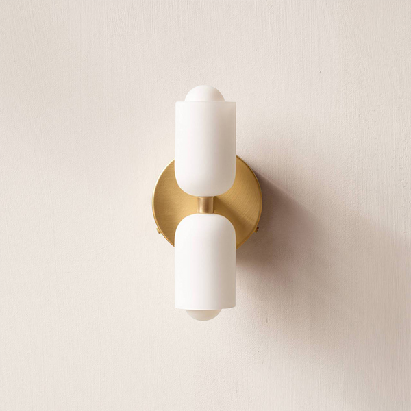 Elegancka akrylowa lampa ścienna góra-dół