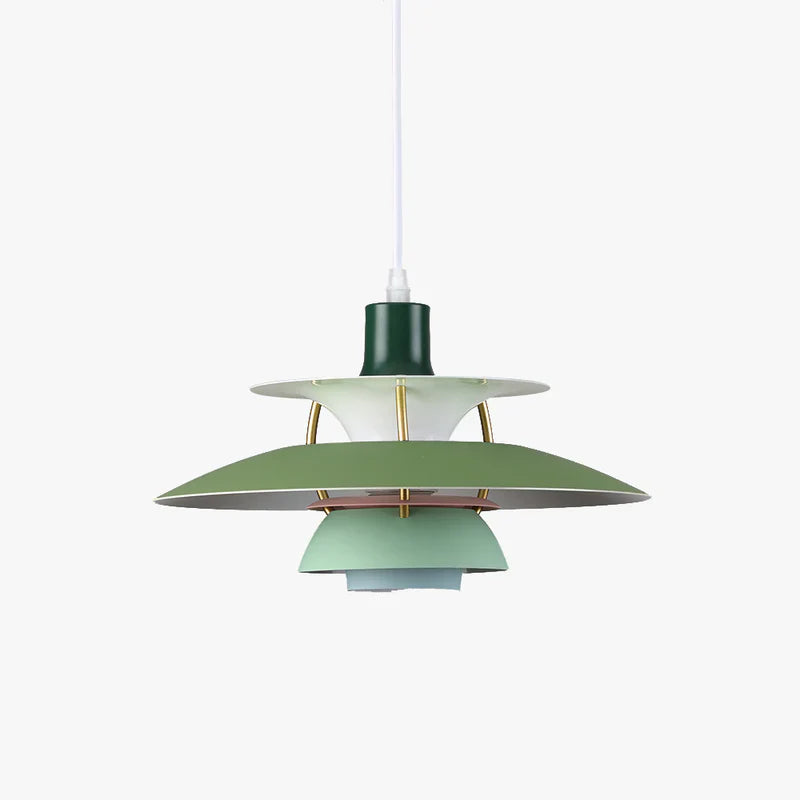 Nowoczesna lampa wisząca LED Morandi z kloszem