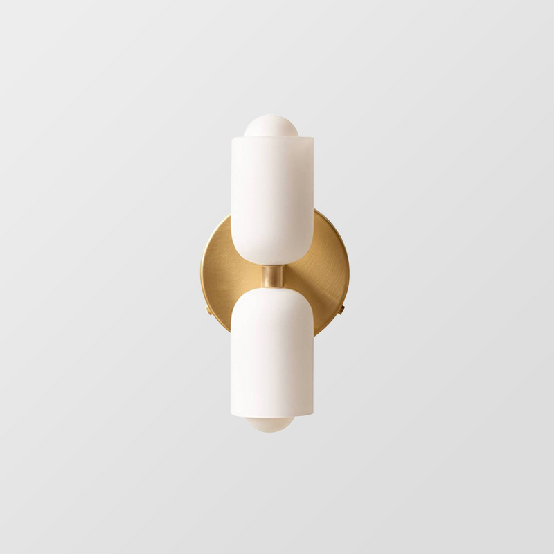 Elegancka akrylowa lampa ścienna góra-dół