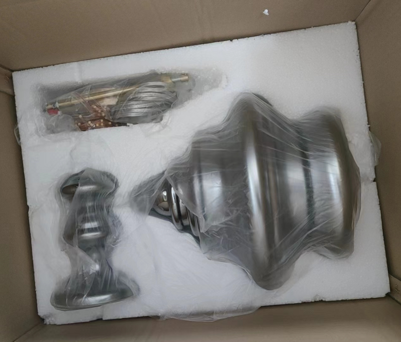 Nowoczesna lampa wisząca w kolorze szarym