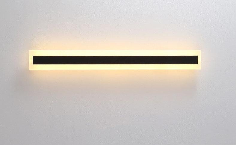Akrylowa lampa ścienna na zewnątrz