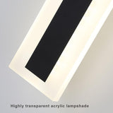Akrylowa lampa ścienna na zewnątrz