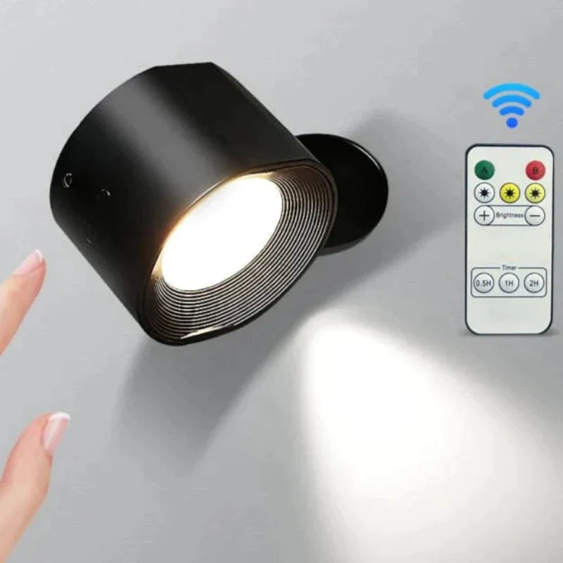 360° Vägglampa - Sladdlös Uppladdningsbar Vägglampa