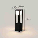Zewnętrzna lampa solarna Nimbus Cube 60 cm