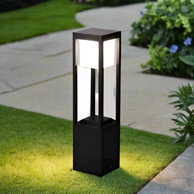 Zewnętrzna lampa solarna Nimbus Cube 60 cm