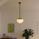 Nowoczesna biała minimalistyczna lampa wisząca