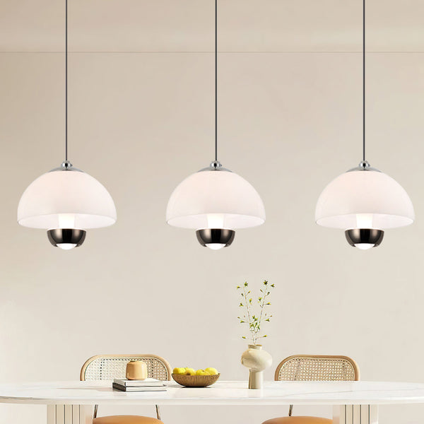 Lampa wisząca do kuchni Nordic z 3 głowicami