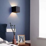Nowoczesna aluminiowa wodoodporna lampa ścienna LED do użytku wewnętrznego