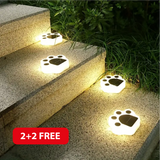 (2+2 FREE) Paws | Wireless solar-powered lamps