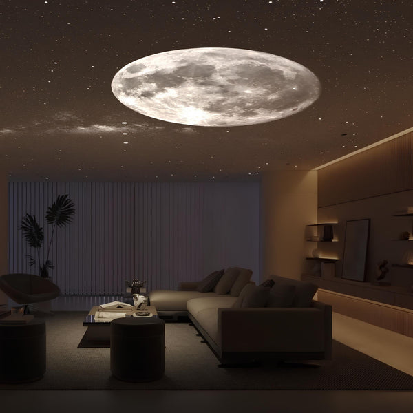 Lampa projekcyjna Moon