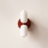 Elegancka akrylowa lampa ścienna góra-dół