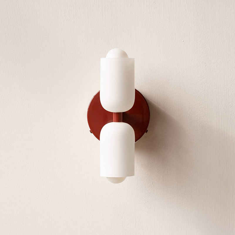 Elegancka akrylowa lampa ścienna góra-dół