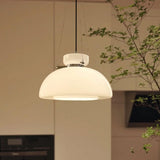 Mleczna lampa wisząca