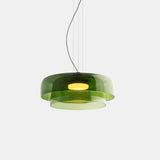 Szklana lampa sufitowa