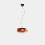 Szklana lampa sufitowa