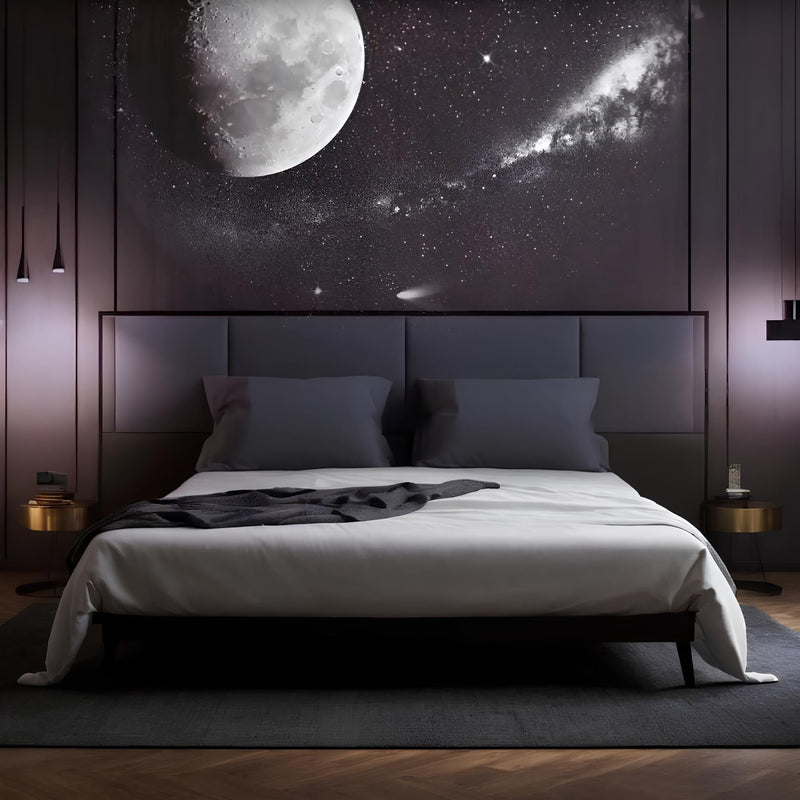 Lampa projekcyjna Moon