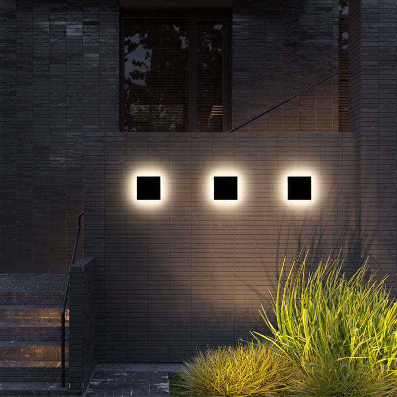 Nowoczesna minimalistyczna lampa ścienna LED