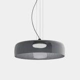 Szklana lampa sufitowa
