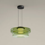 Szklane lampy wiszące w stylu Bauhaus