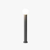 Pena nowoczesna lampa zewnętrzna LED metalowa czarna ogrodowa zewnętrzna