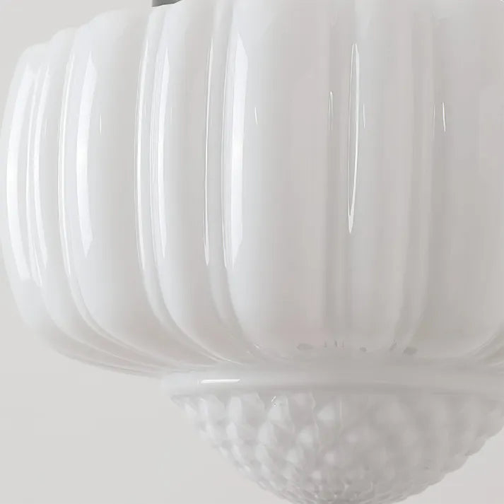 Nowoczesna biała minimalistyczna lampa wisząca